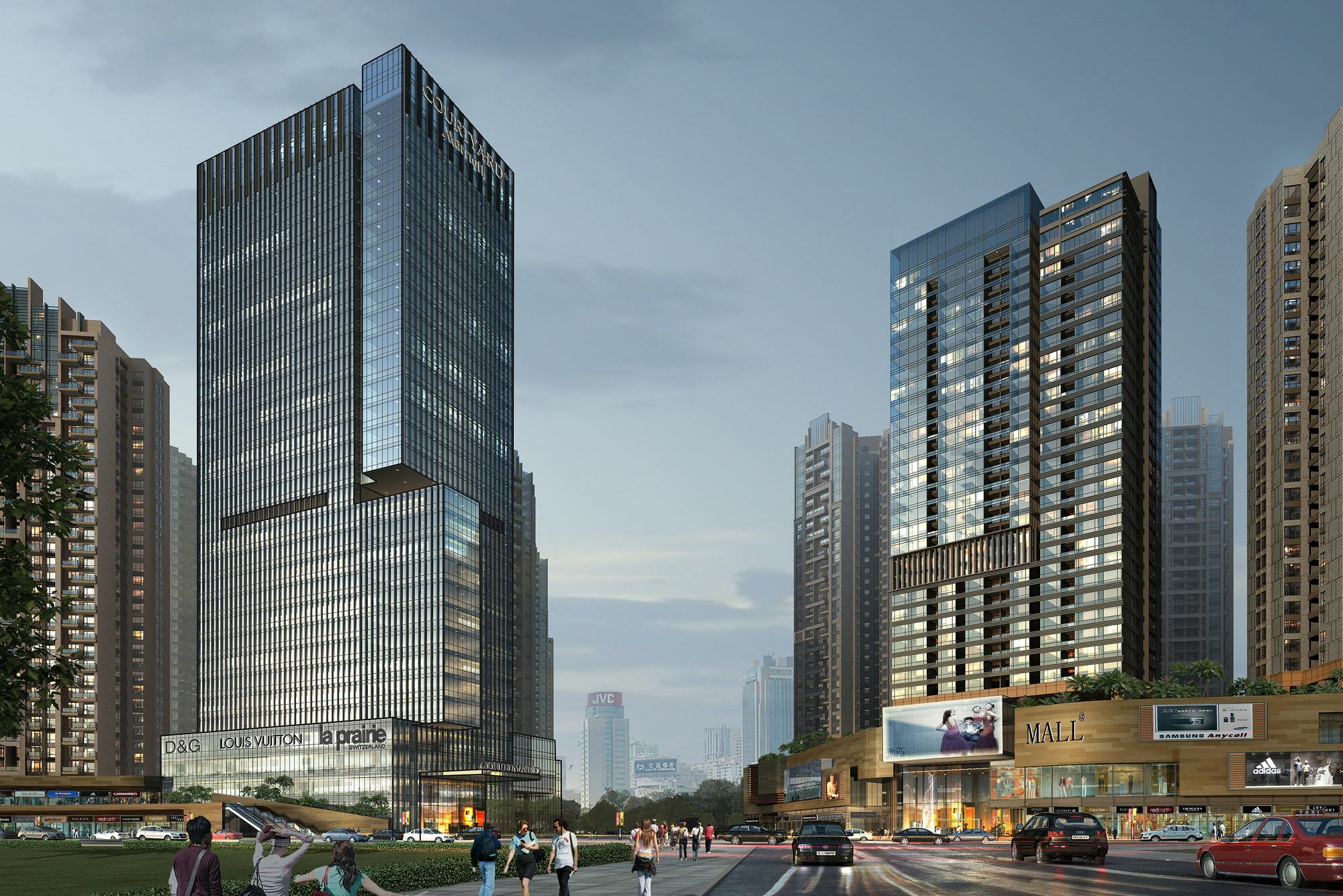 Courtyard By Marriott Shenzhen Bao'An Exterior foto