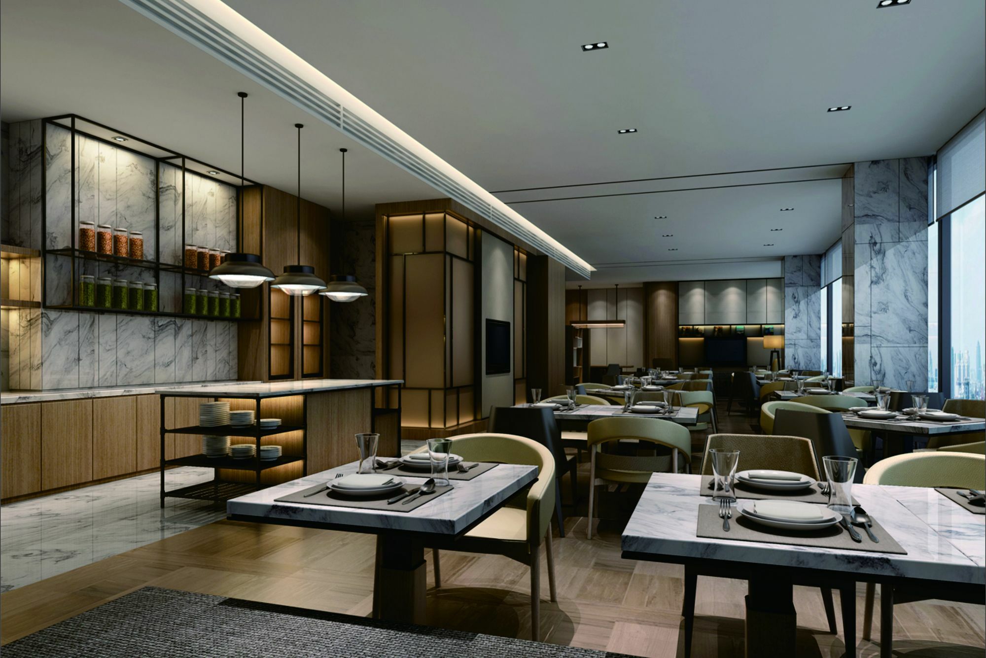 Courtyard By Marriott Shenzhen Bao'An Exterior foto